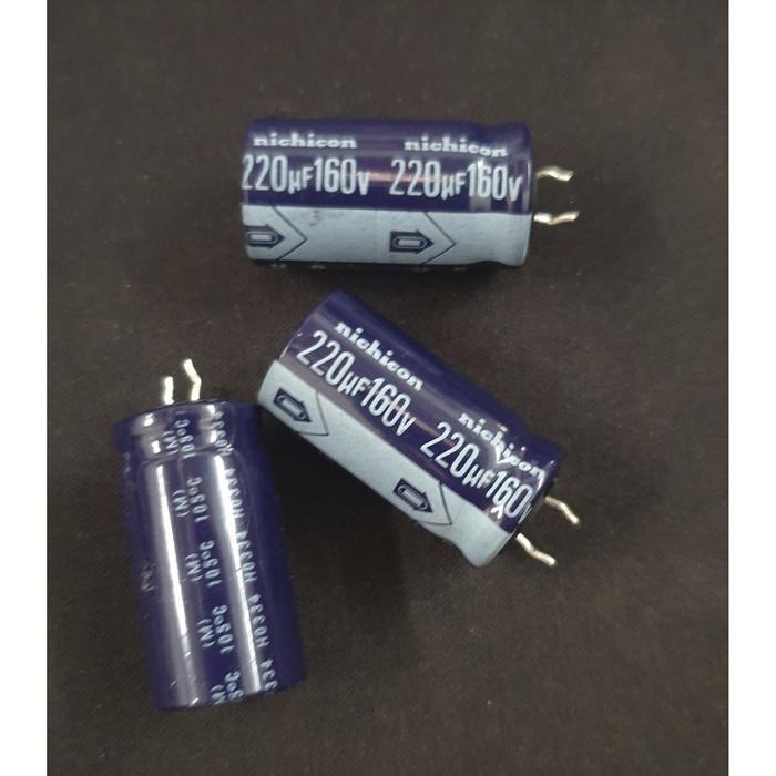 Elco Capacitor 220uf 160v Nichicon - Original TERBAIK...