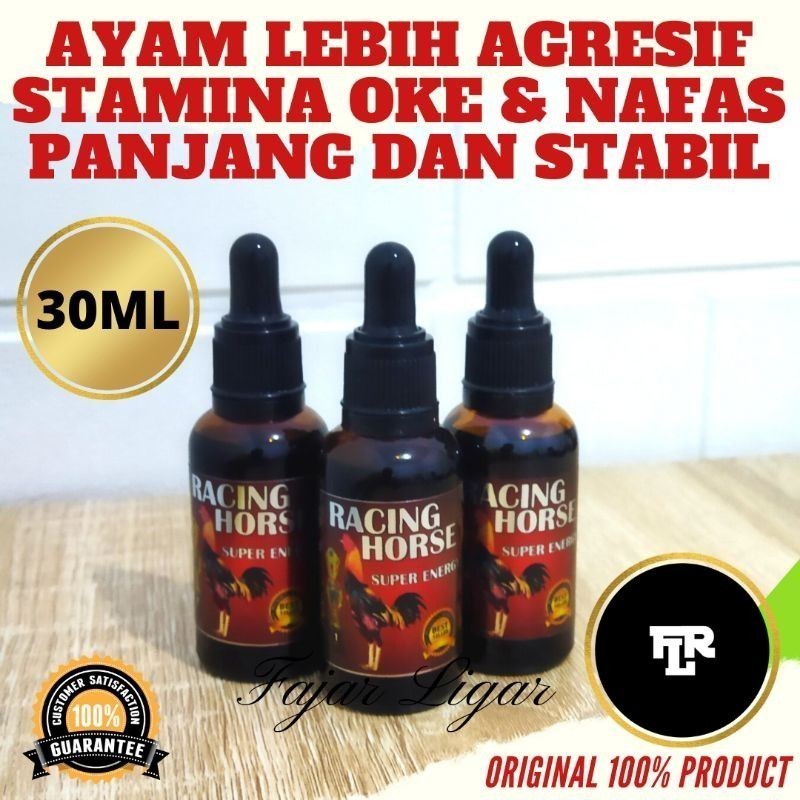 DOPING AYAM RACING HORSE ENERGY 30ML DOPING AYAM LAGA ORIGINAL