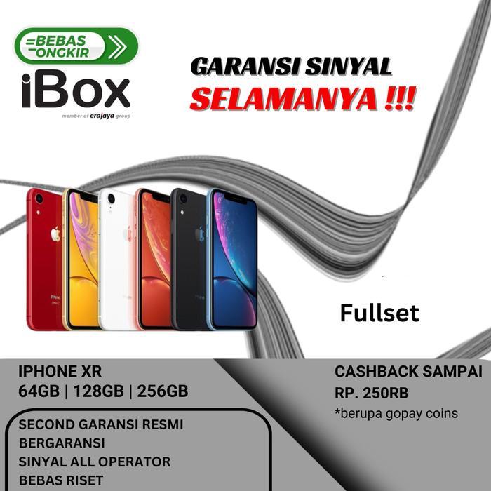 iBox | iPhone XR 64GB 128GB 256GB Second Garansi Resmi iBox - 64GB IBOX