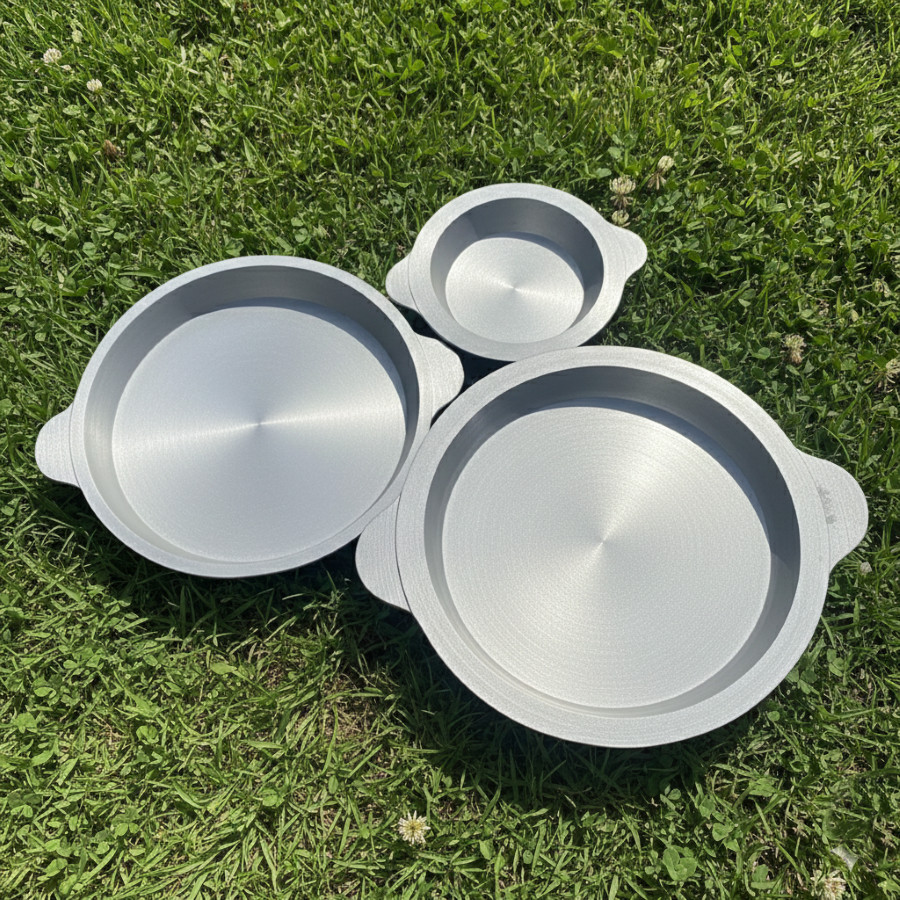 LOYANG WARISAN Loyang Martabak Manis 10-12 Cor Baja Murni Anti Lengket Mini Tutup