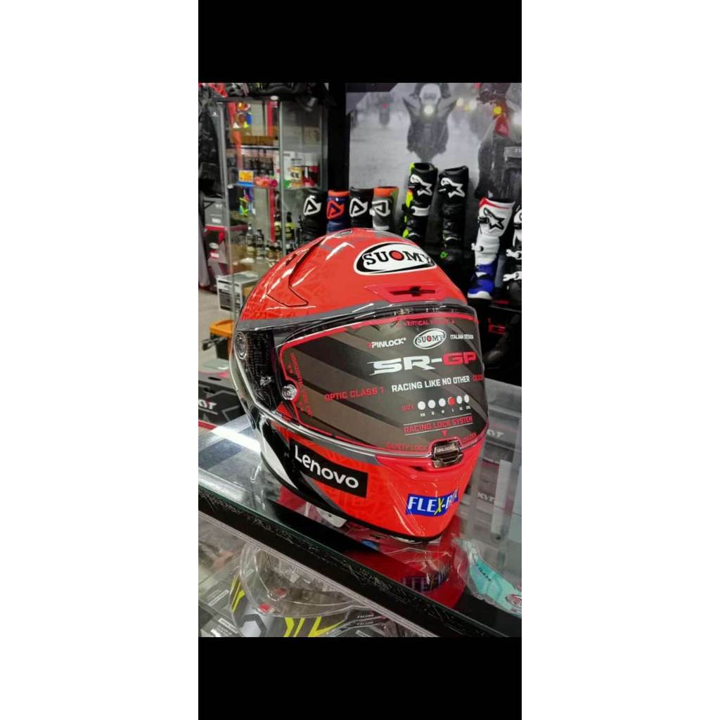 Helm Suomy SR GP Bagnaia Replica 2022 With Sponsor Size L