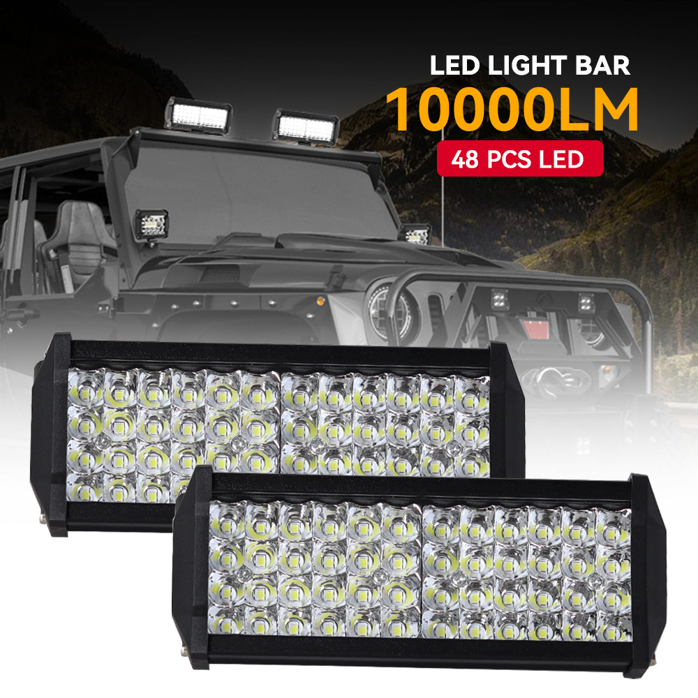 Lampu Kerja LED Bar Sport Lampu Offroad untuk Mengemudi Truk Mobil Aksesoris untuk Truk Mobil SUV 4x