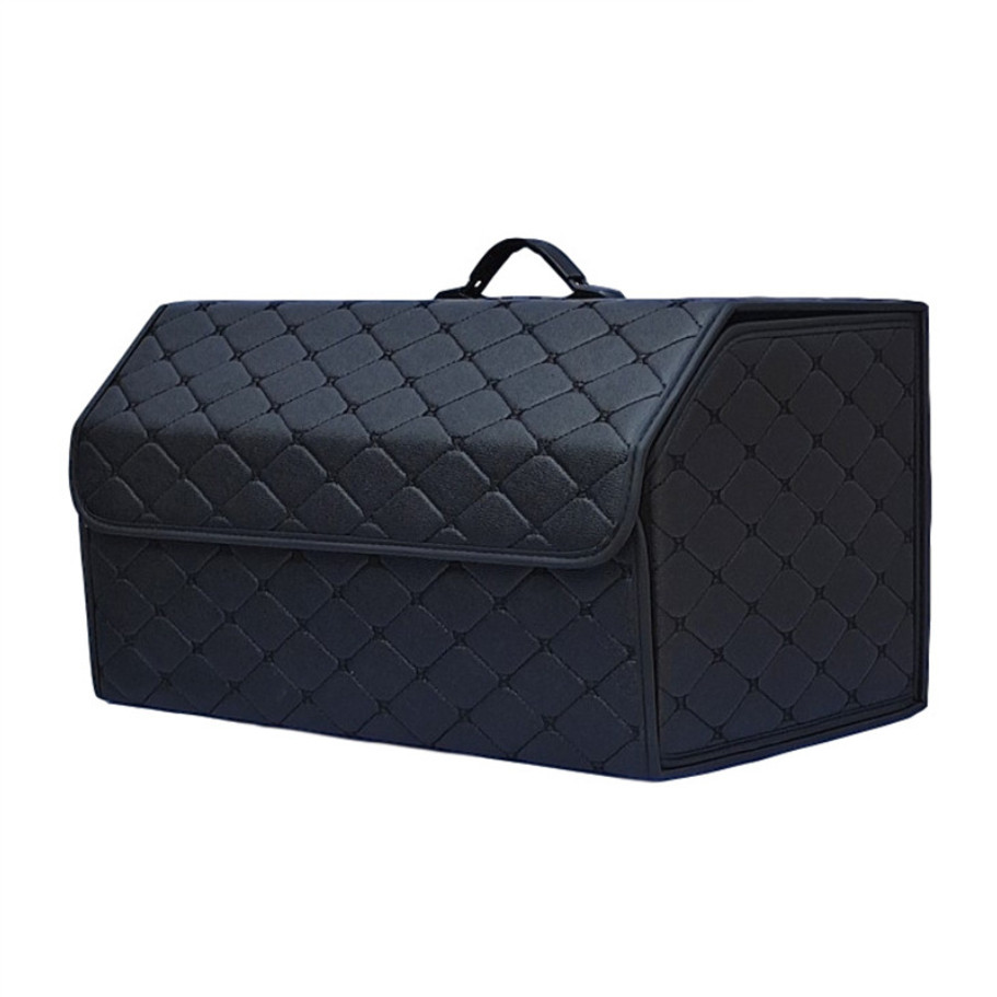 Handheld car storage box leather fog storage box multifunctional car storage box organizing box