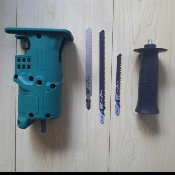 adaptor bor reciprocating saw, adaptor bor gergaji