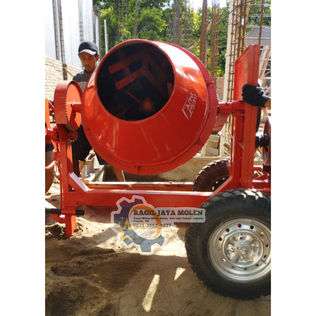 Mesin Molen Cor Beton Semen / Molen Cor Beton Semen / Beton Molen Cor Semen / Mixer Molen Cor Beton 