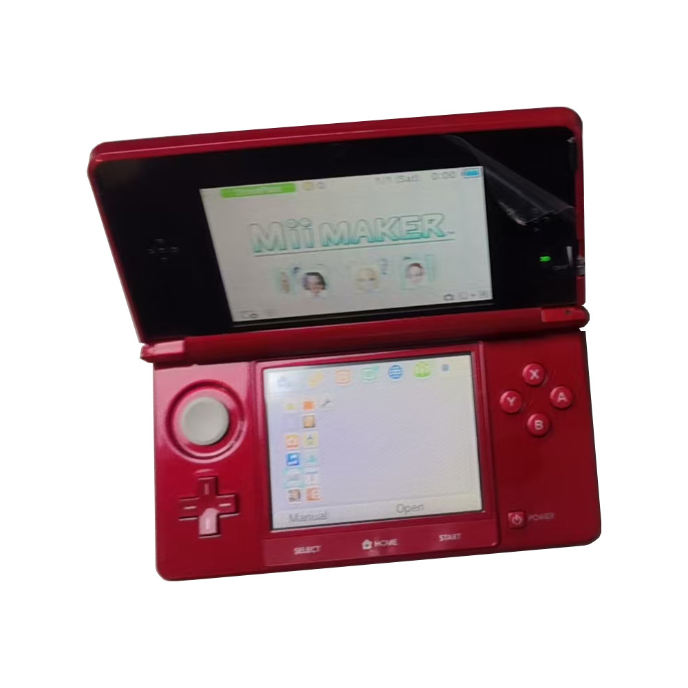 Original 3DS Second-Hand Console - Retro Gaming Device with FBI Unlocks Nintendo 3DS - Free Game Dow