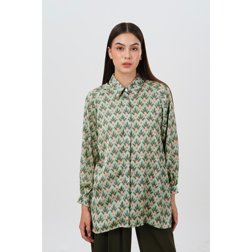 Benang Jarum - Reverie Raglan Shirt - Green