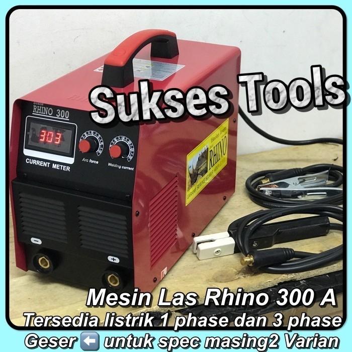 Mesin Las Listrik Rhino 300 A Trafo Travo Las Listrik 300 A - Rhino, 1 phase (220 V)