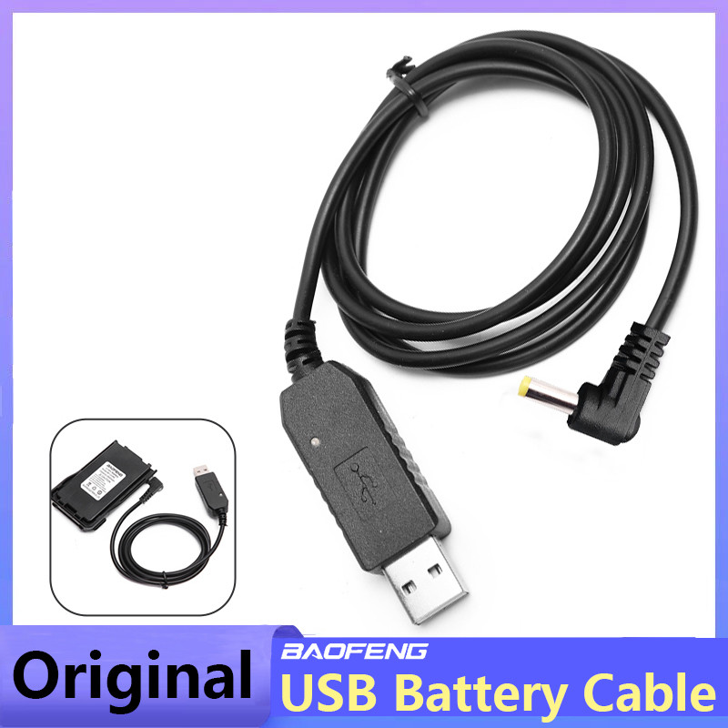 BaoFeng UV-S9 UV-5R+PLUS USB arger Cable UV-5R UV-82 UV-9R Plus Battery arger Cable For UV10R BF-B3P