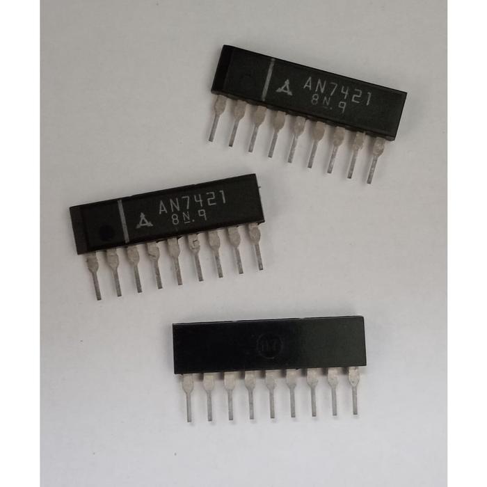 Komponen Integrated Circuit AN7421 FM Stereo Multiplex Demodulator