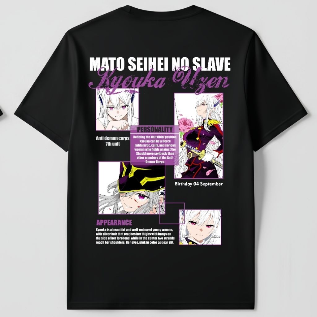 Hiruma Store | Kaos Kyouka Uzen Mato Seihei no slave