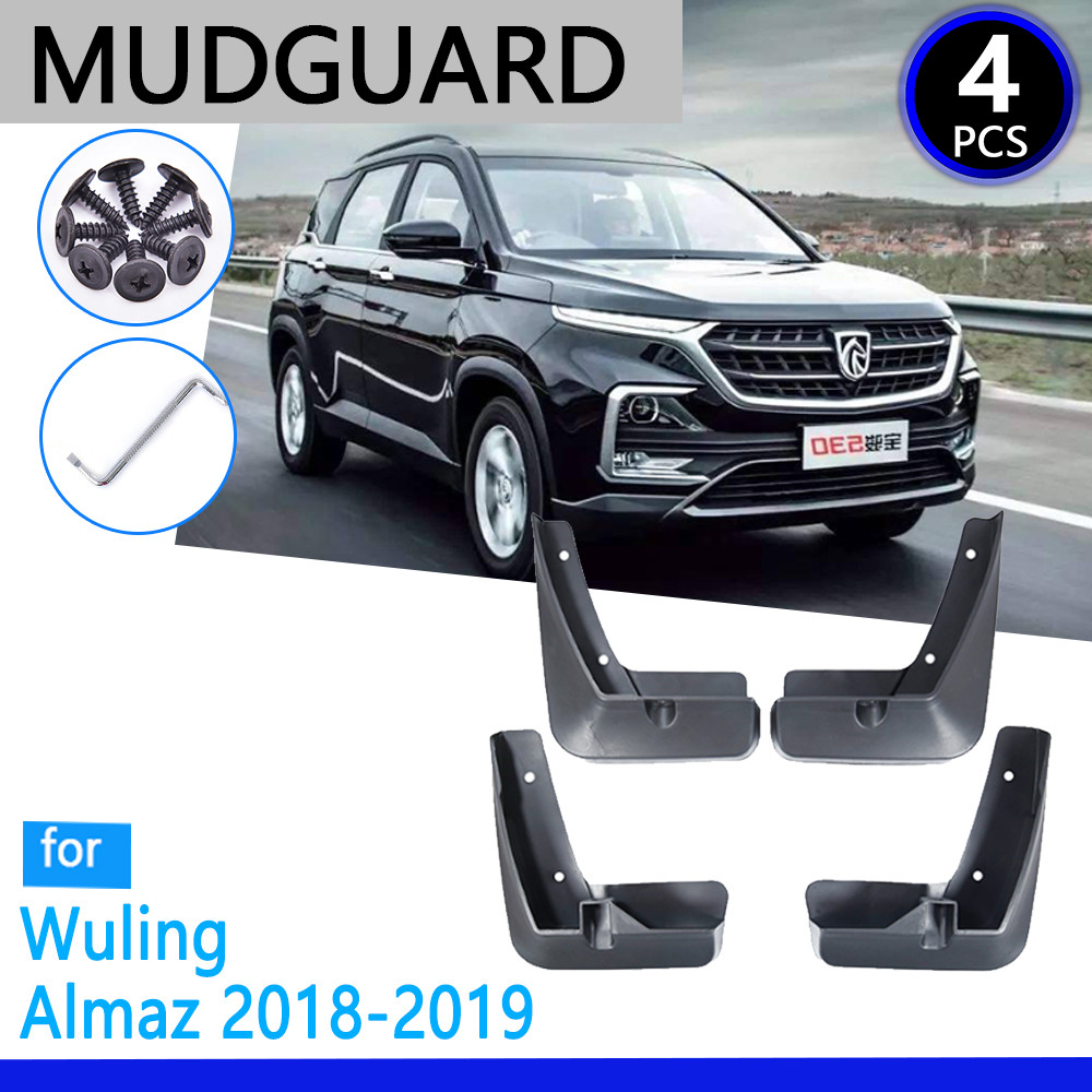 Mudguards fit for Wuling Almaz Baojun 530 evrolet Captiva MG Hector 2018 2019 Car Accessories Mudfla