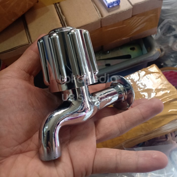 Kran Tembok/Kran Wudhu TOTO Kuningan Anti Karat