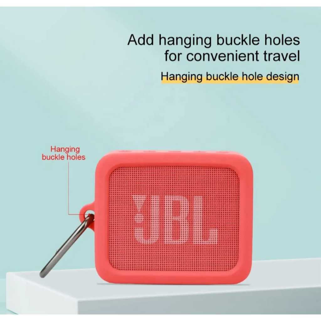 CASE JBL GO 2 GO2 PORTABLE WIRELESS BLUETOOTH SPEAKER BUMPER SOFT CASING COVER SILICONE TRUE WIRELES