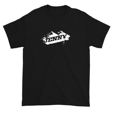 Tshirt MATA PISAU x JENNY Logo Crew-neck fashion unisex T-shirt Menswear Top Kaos Baju Pria AtasanBu