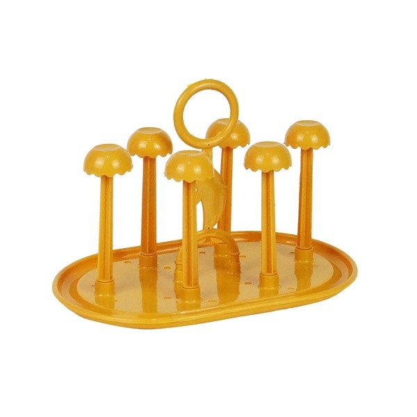 (FYA) Tataan Gelas Plastik Isi 6 / Tatakan Gelas / Tatakan Cangkir / Tatakan Gelas Plastik