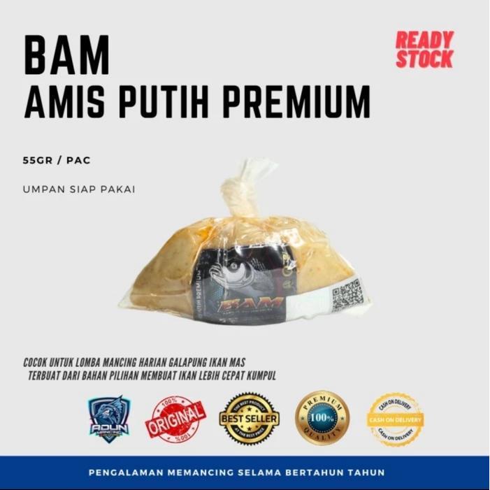 Bam amis putih  adun mancing Bam app - umpan ikan mas by adun mancing