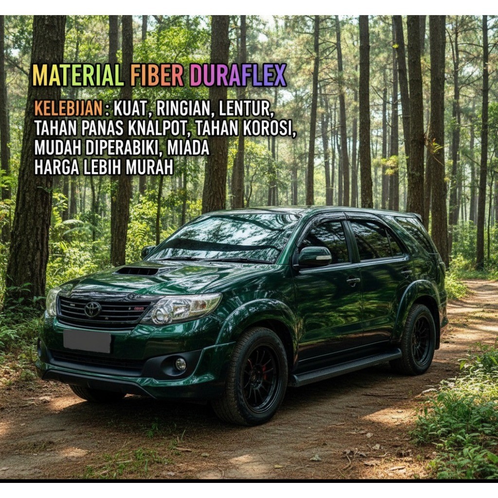 BODYKIT FORTUNER TRD body kit toyota fortuner 2012 2013 2014 2015 TRD