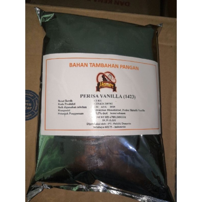 (Edoc3) Hamer perisa bubuk vanilla vanili susu 1kg