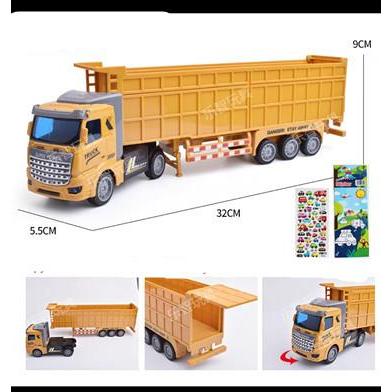 MAINAN RC CONTAINER TRUCK 12RODA TRUK MUATAN BARANG REMOTE - RC CONTAINER