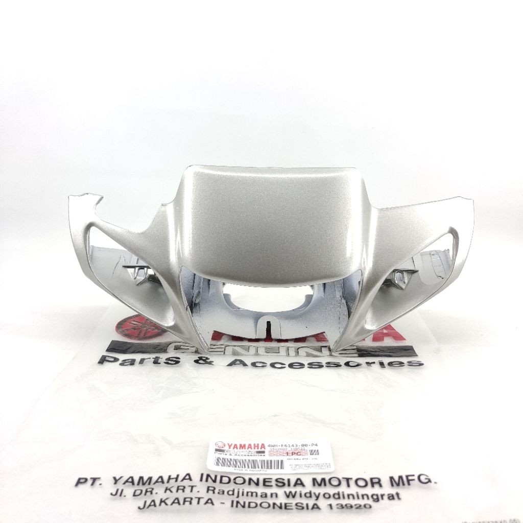 Front Handle Cover Batok Totok Lampu Depan Yamaha F1ZR Kopling - Fizr Silver Original -MURAHSYG