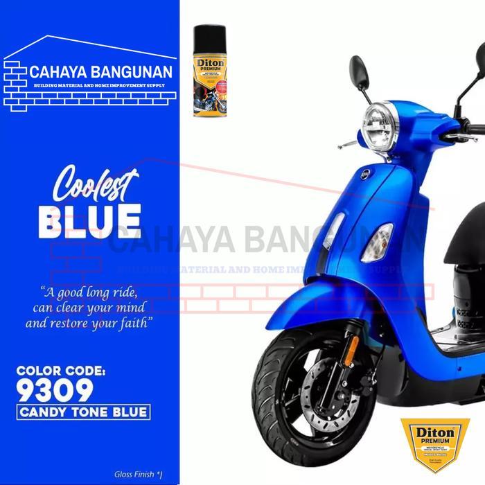 Pylox DITON PREMIUM Candy Tone Blue 9309 Candy Candi Biru Transparan