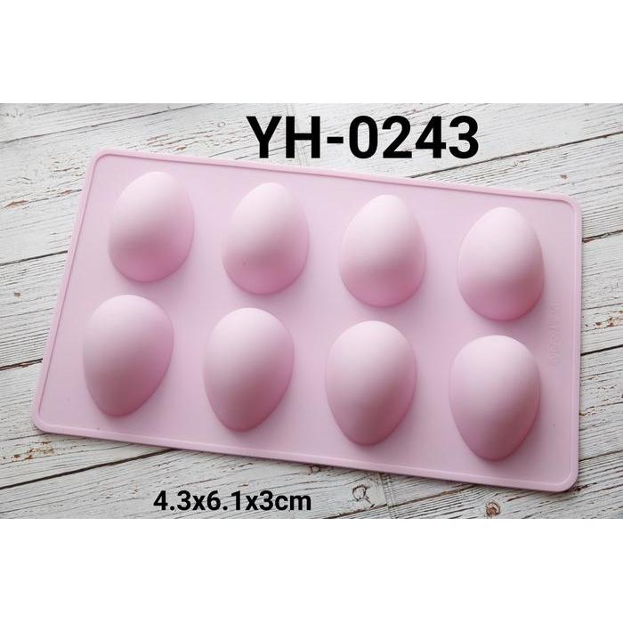 KpBerkah YH-0243 CETAKAN SILIKON cetakan coklat egg surprise telur