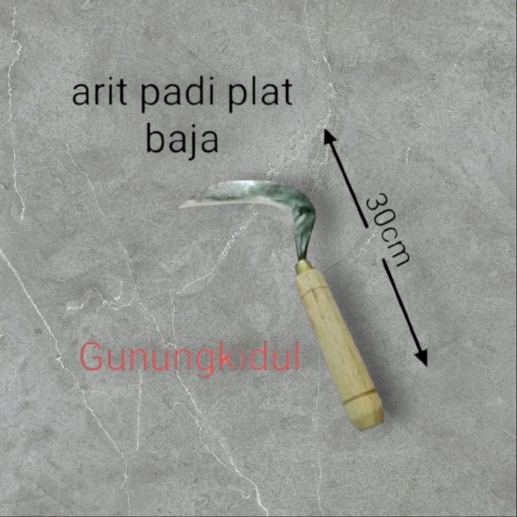 Arit Kecil Bahan Baja Super Tajam Arit Potong Padi dan Rumput