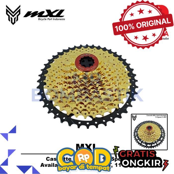 MXL Gold Ultralight Cassette Sprocket 11 Speed - 11-46T