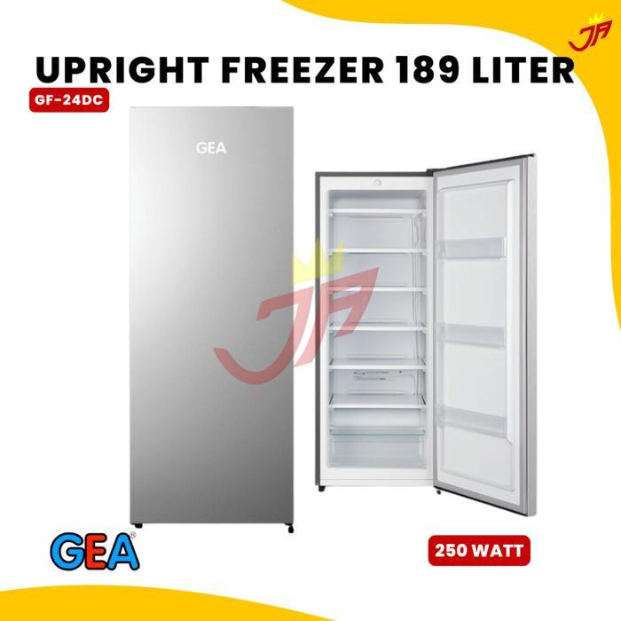 GEA UPRIGHT FREEZER 189 LITER (GF-24DC)/Kulkas pembeku Gea GF-24DC