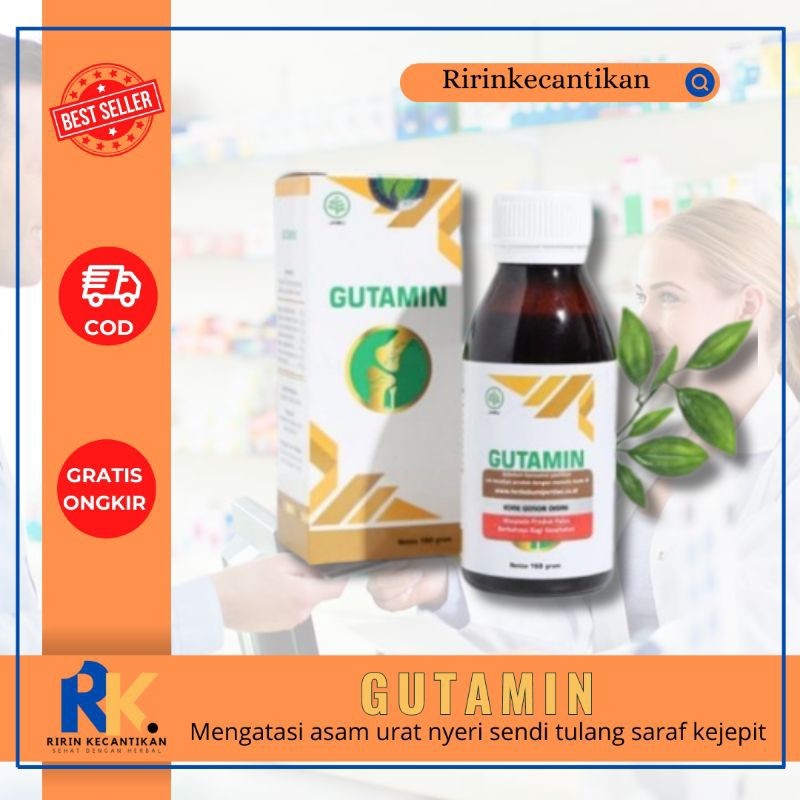 Madu Gutamin Herbal 100% Original Untuk Membantu Menjaga Kesehatan Persendian Asli