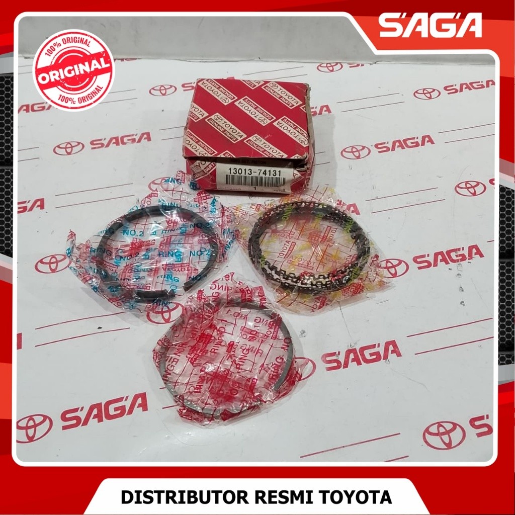 SAGA | Ring Seher / Ring Set Piston Toyota Corona Absolute ST171-ST191 Original - 0.50 13013-74131