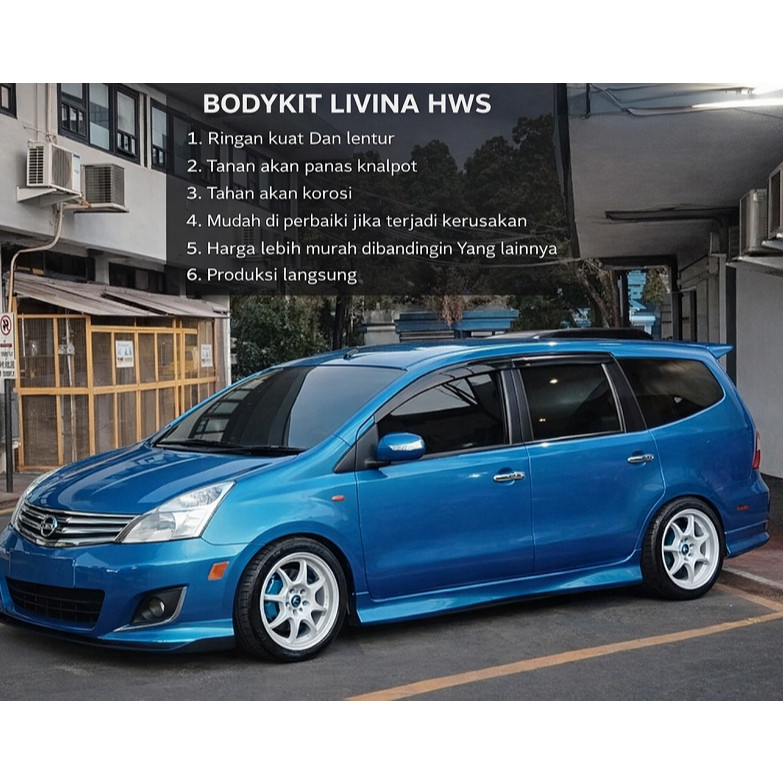 bodikit Bodykit Nissan Grand Livina HWS  2007 2008 2009 2010 2011 XV UPGRADE HWS