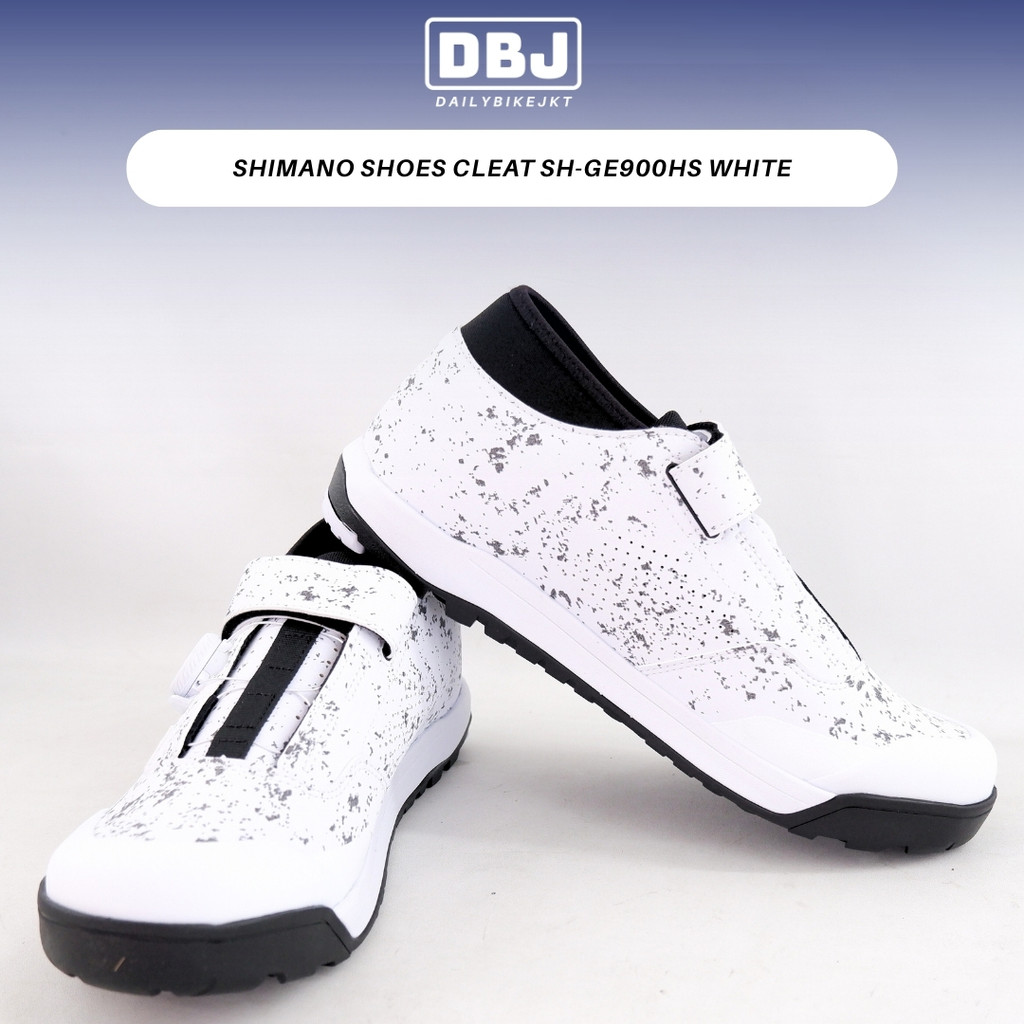 Shimano Shoes SH-GE900HS White Sepatu Sepeda MTB / Enduro