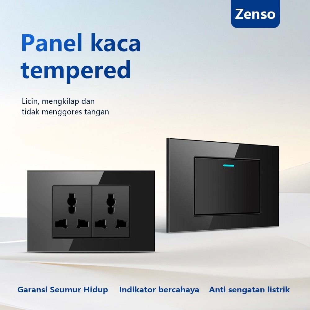 Stop Kontak On Off Dinding Tembok Saklar Listrik Colokan Listrik Rumah Tangga Mudah Pakai