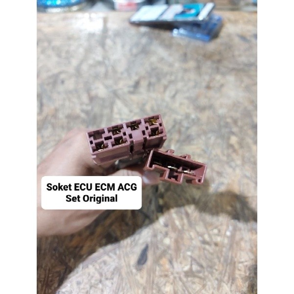 Kabel Soket Socket ECU ECM ACG Beat Fi Esp Scoopy Vario 110 LED Esp Beat Pop Set Ori Original Asli