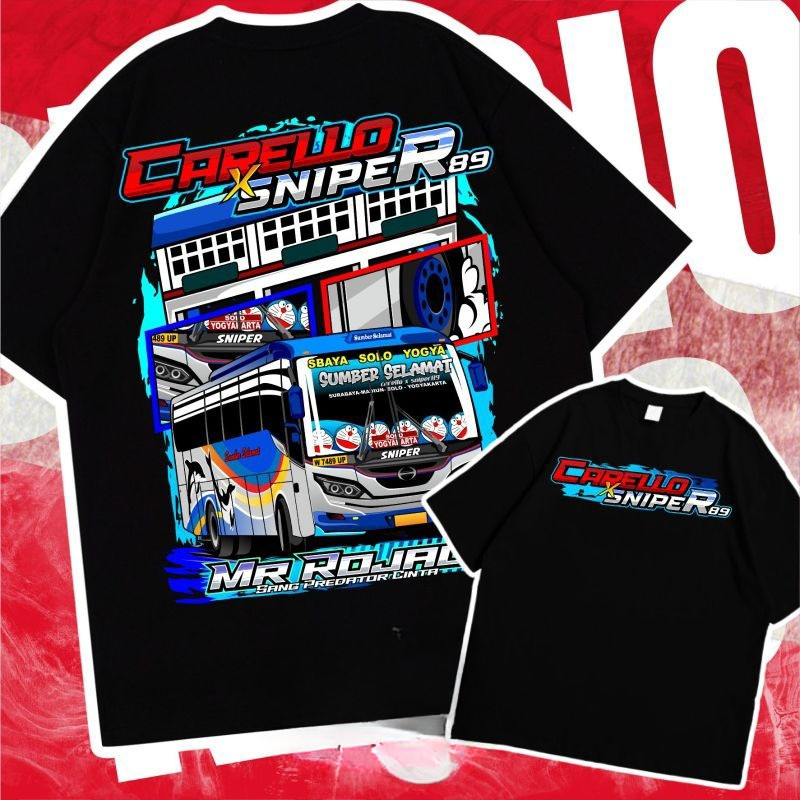 KAOS BUSMANIA SUGENG RAHAYU CARELLO X DOMINIC