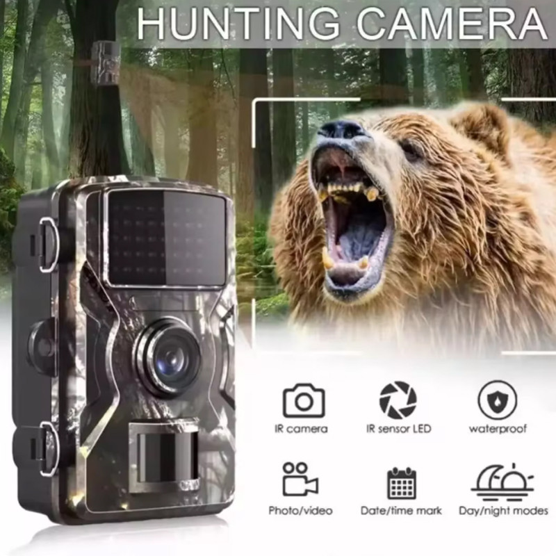 Hunting night vision device, H1 hunting camera, small outdoor wildlife photography camera, infrared 