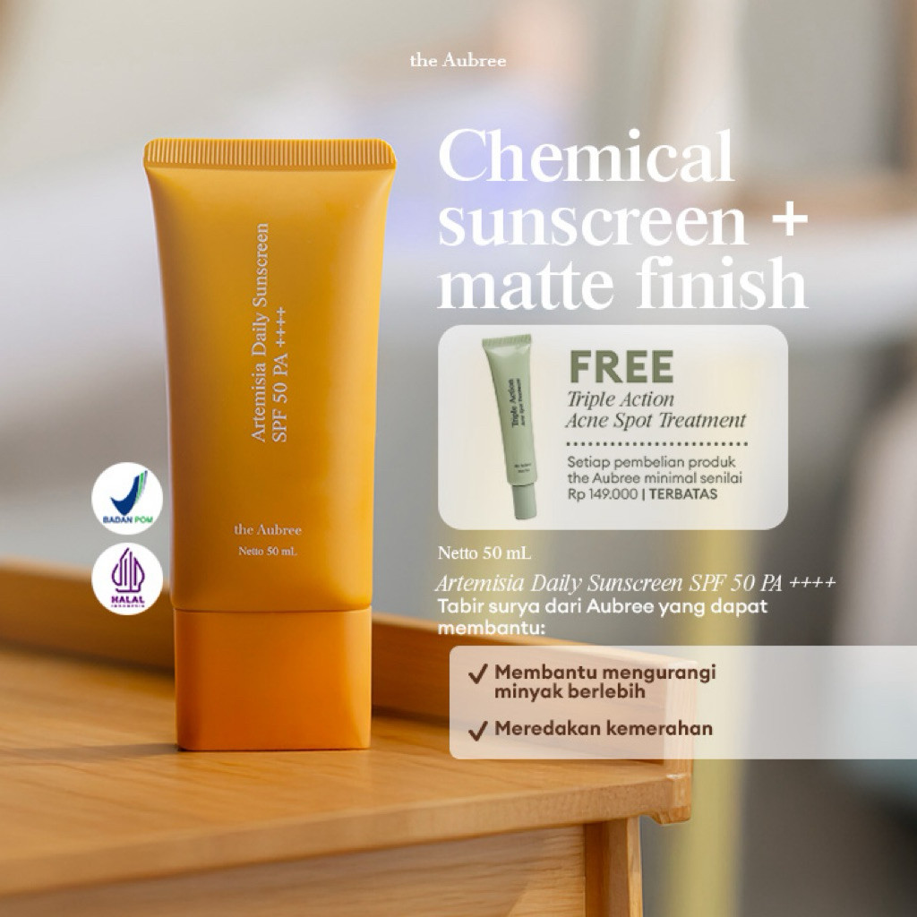 The Aubree Artemisia Daily Sunscreen SPF 50 PA ++++