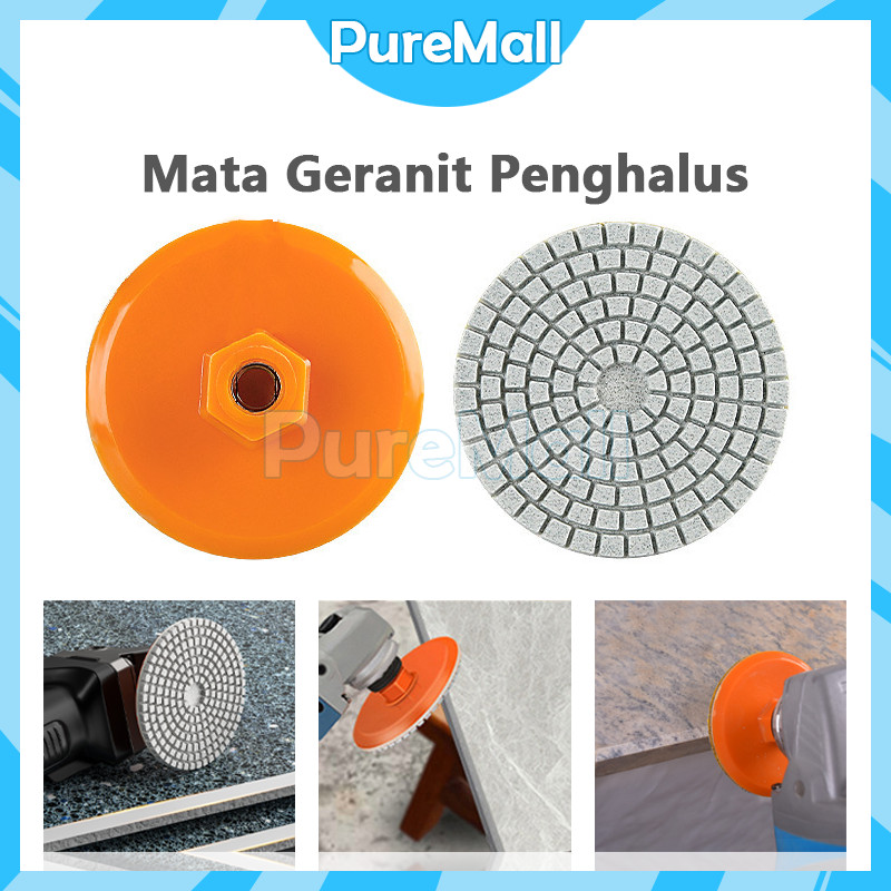 Diamond Pad / Mata Poles Granit / Diamond Polishing Pad Untuk Marmer Granit Keramik
