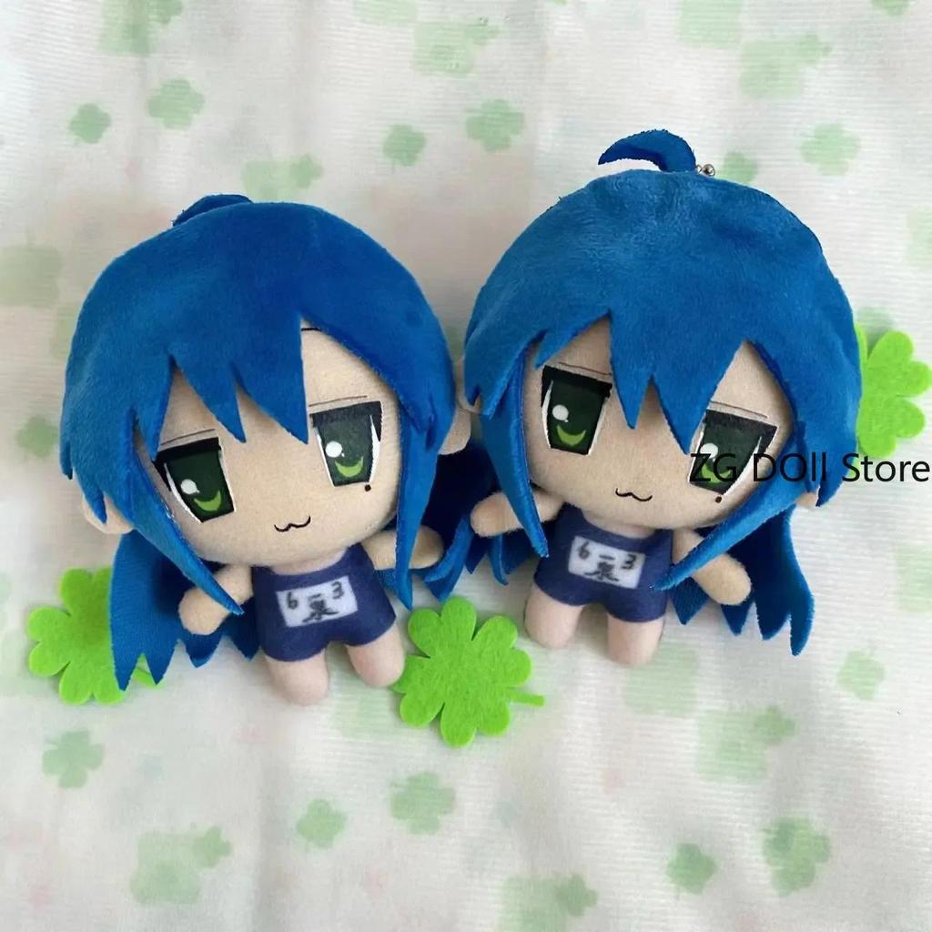 Izumi Konata Anime Plush 10CM Cotton Doll Stuffed Plushie Body Cute Plush Pent Dolls Keychain Birthd