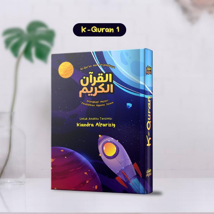 Alquran Custom Nama Anak (Bisa Tulis Nama di Cover) Mushaf K-Quran Hafalan Sirah Nabi Tikrar Hafalan