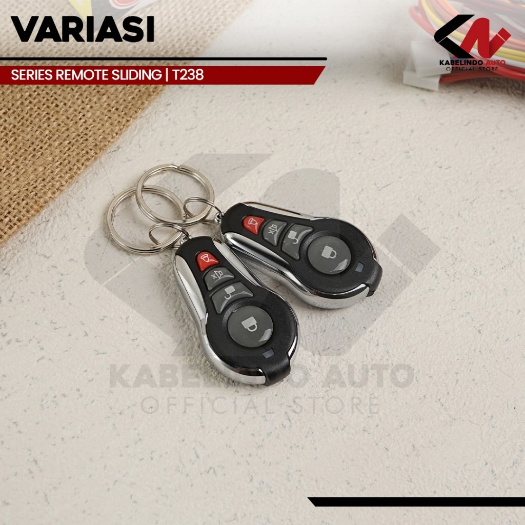 DCS Alarm Mobil DCS Premium Series Remote Sliding Mobil Model Tombol Universal