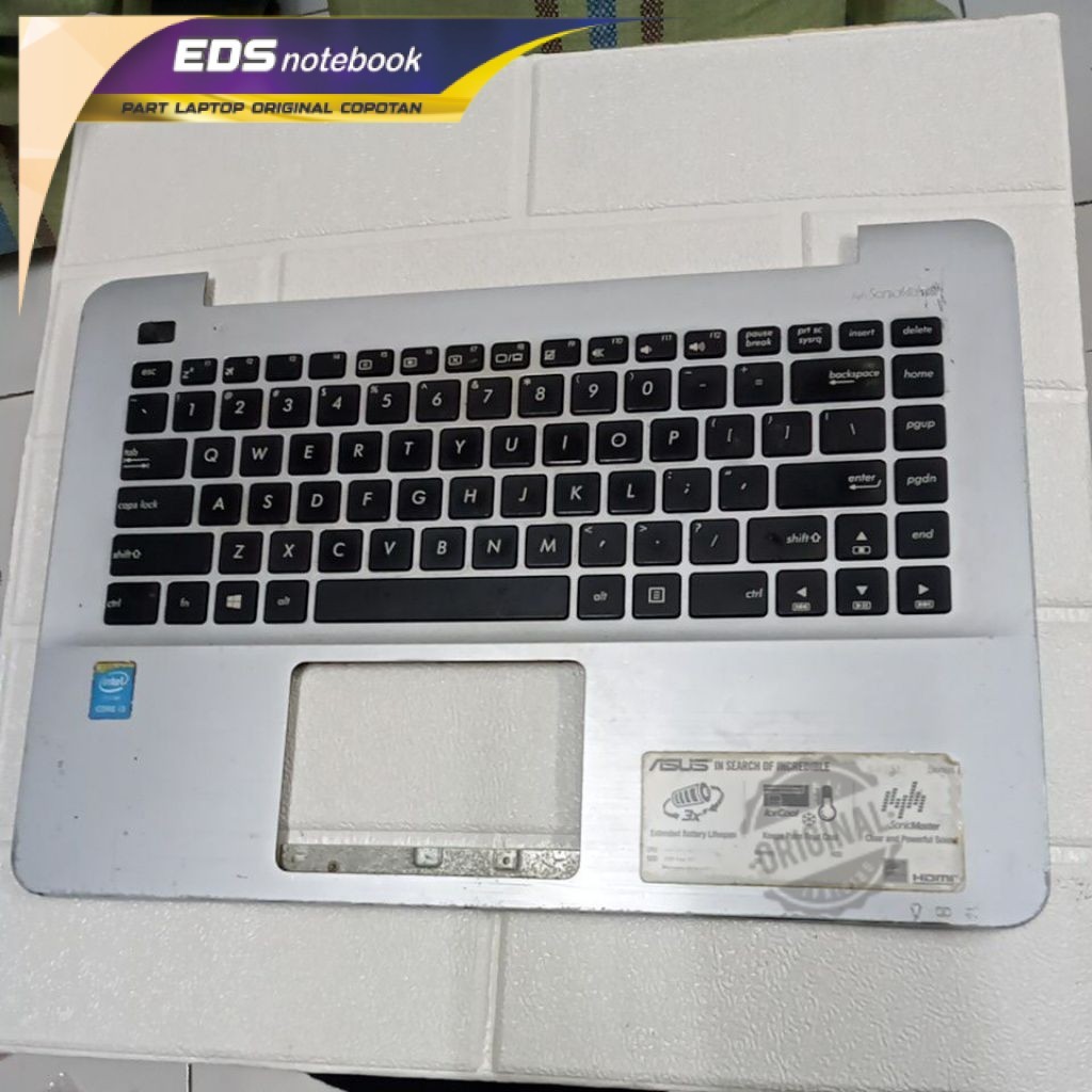 Casing Palmrest Keyboard ASUS X455L X455LA X455LJ X455LD A455L A455LF