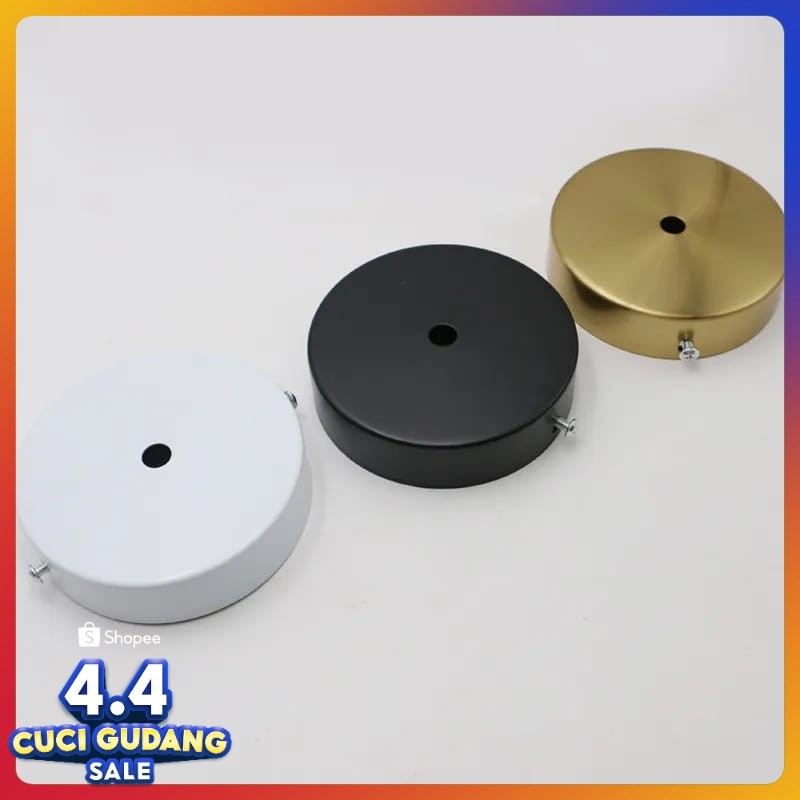 COD & READY STOK DUDUKAN PLAFON 1 LAMPU HIAS GANTUNG / KOP PLAFON LAMPU HIAS 3 WARNA