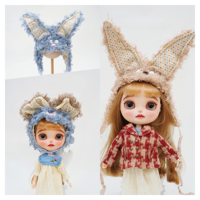 Blythe boneca chapéu Gazi irmã chapéu blythe pequeno 6 jasmim zsiga boneca chapéu bonito dos desenho