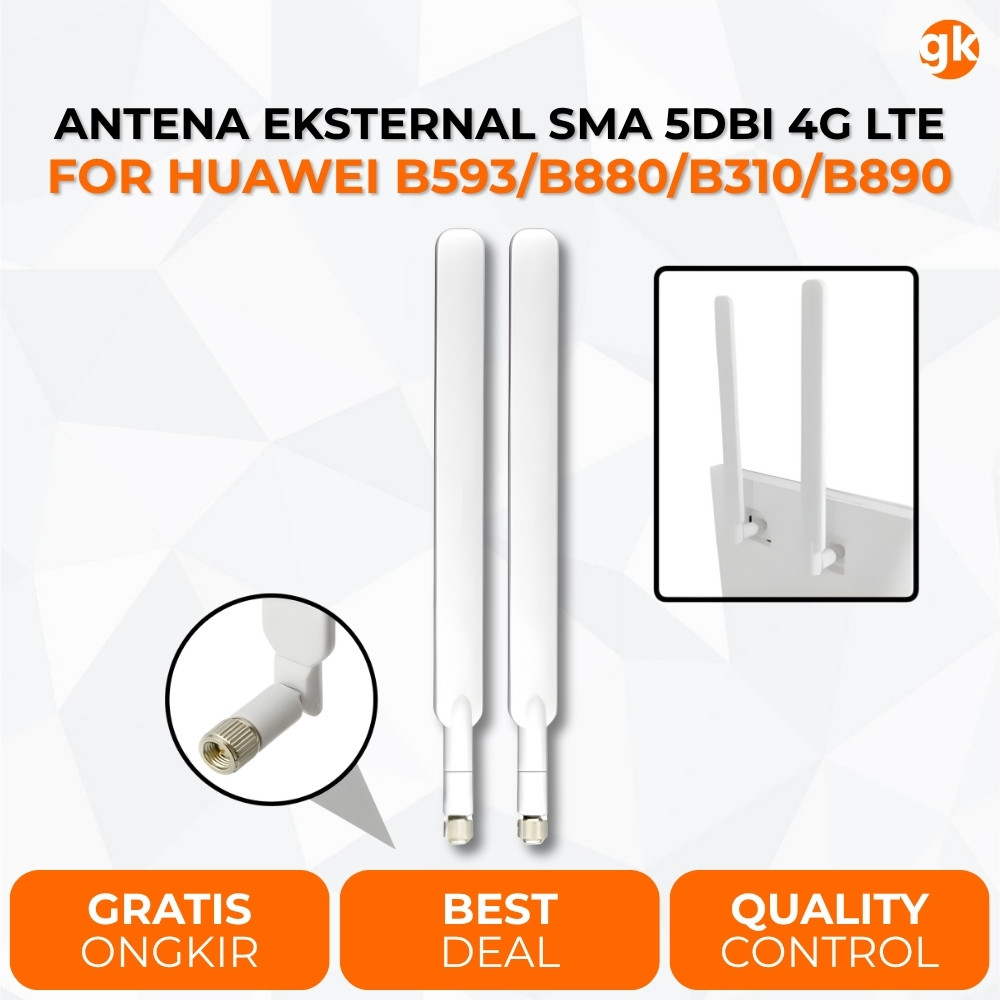 Antena Eksternal Modem Orbit Star 2  Orbit Star 3 Orbit Pro Konektor SMA 5dBi 4G