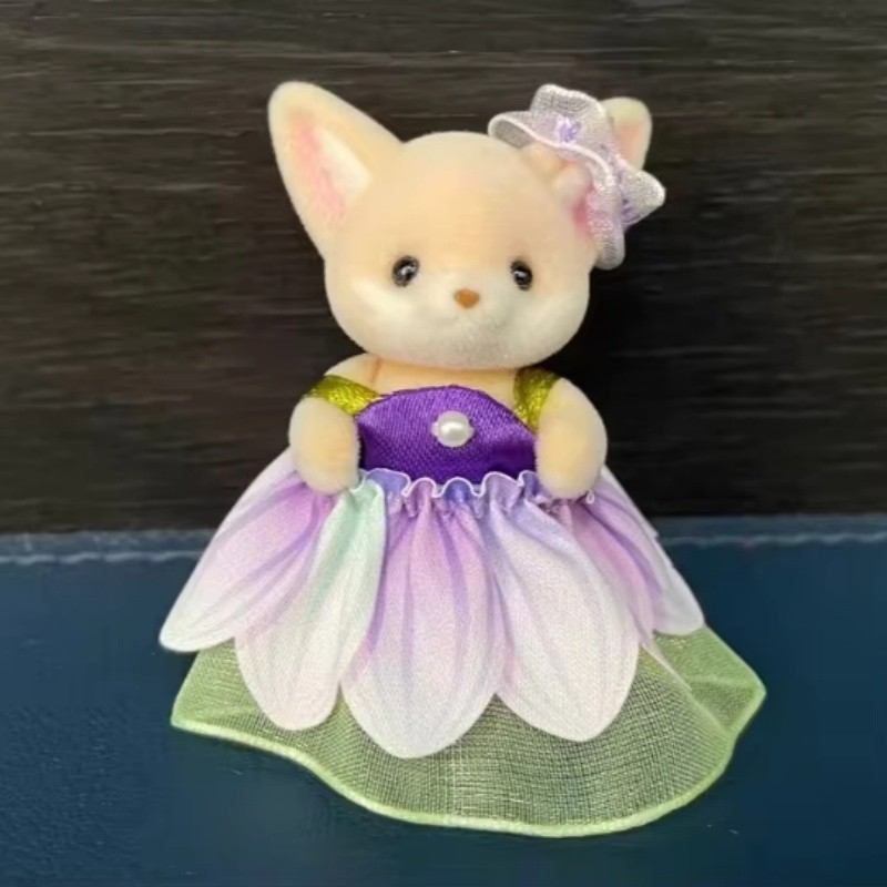 Original Sylvanian Families Beaver Baby Hamster Orange Baby Doll House Strawberry  Rabbit Baby Xmas 