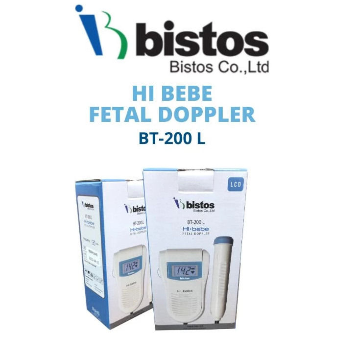 BISTOS - Fetal Doppler Bistos BT-200 L "LCD" / Bistos Hi Bebe Fetal Doppler BT-200L