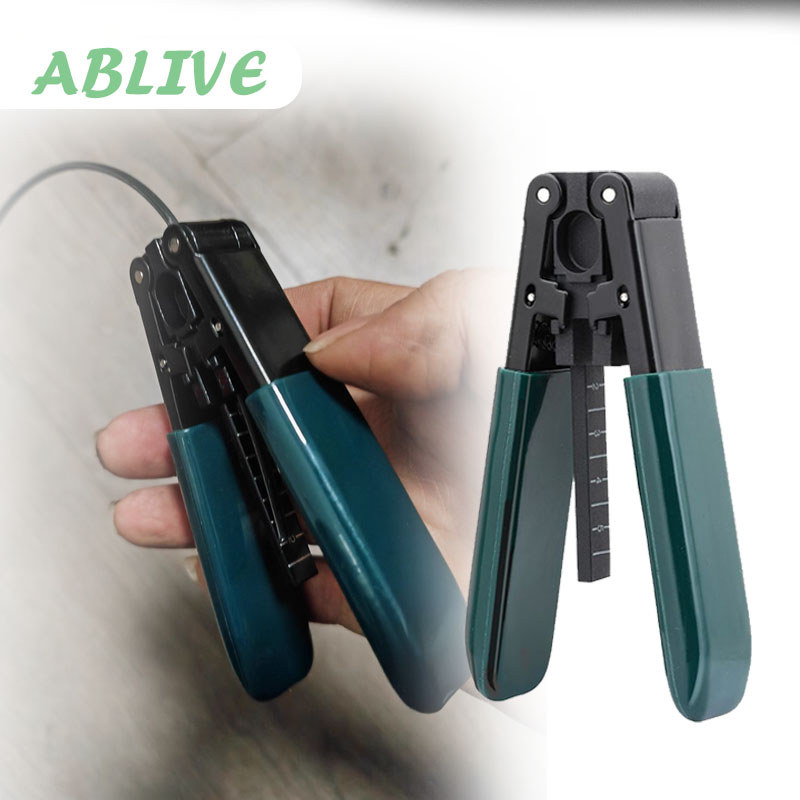 Fiber Optic Stripper Pengupas Kabel Core Fiber FO Fiber Optik Stripper Pengupas Kabel Fiber Optik